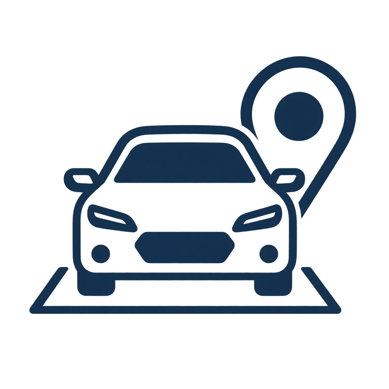 駐車場のイラスト